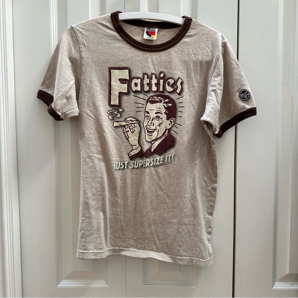 Vintage Beige Graphic Men's Tee